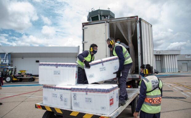 Distribuição de vacinas